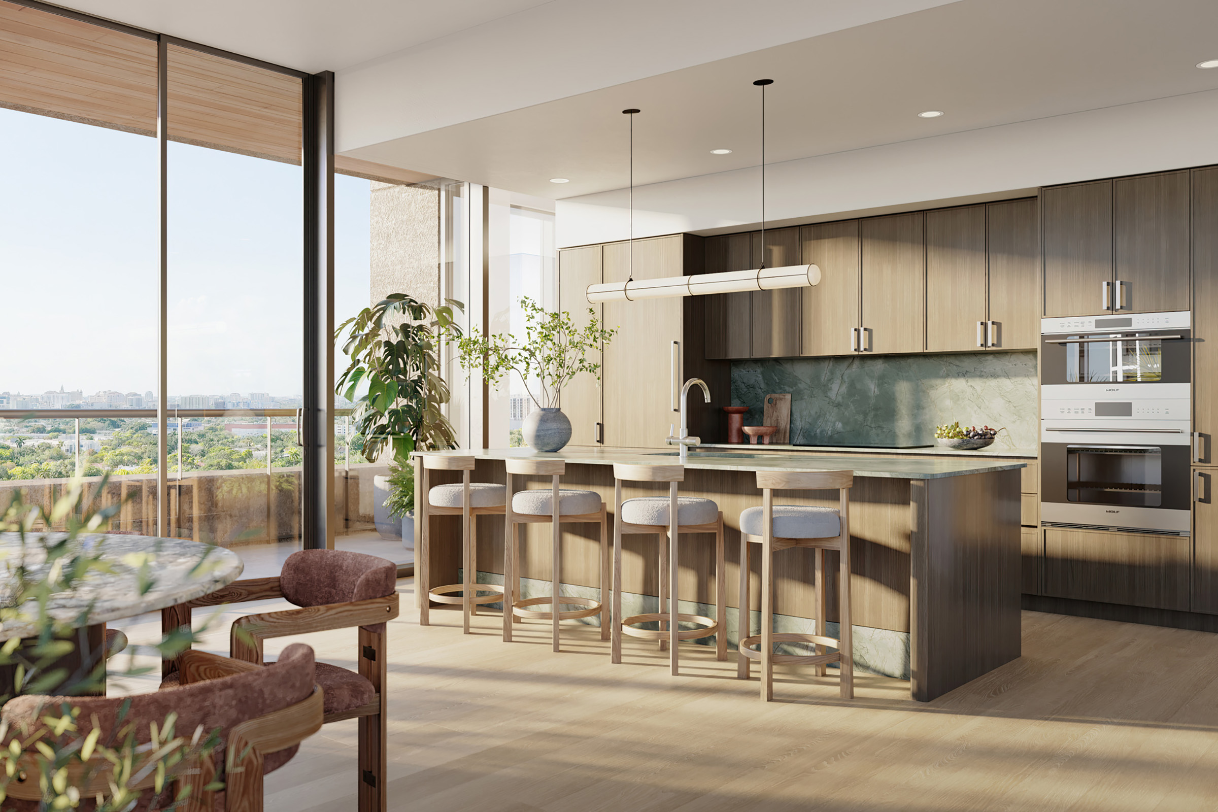 THE WELL Coconut Grove Meyer Davis-designed kitchen